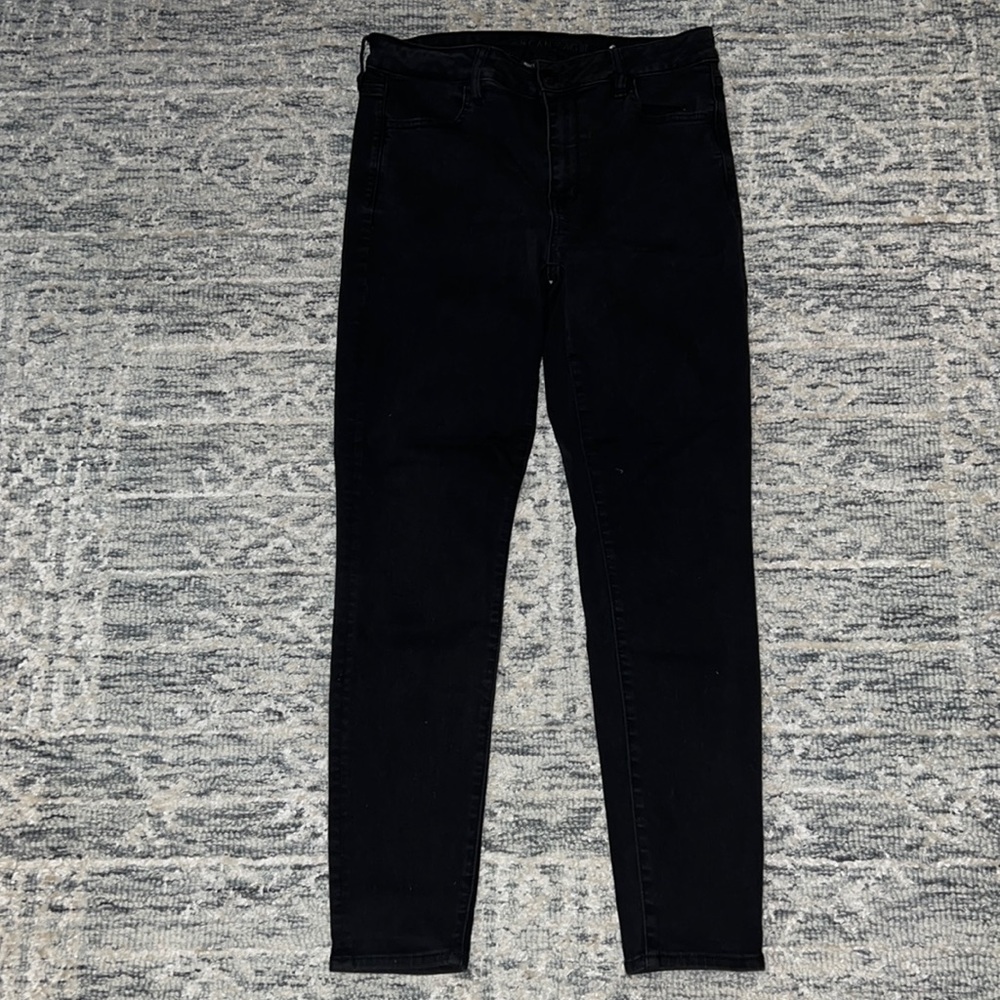 American Eagle Black Hi-Rise Jegging Next Level Stretch